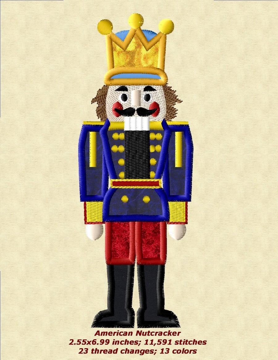 Nutcracker Corp Collection Machine Embroidery Designs By Sew Swell