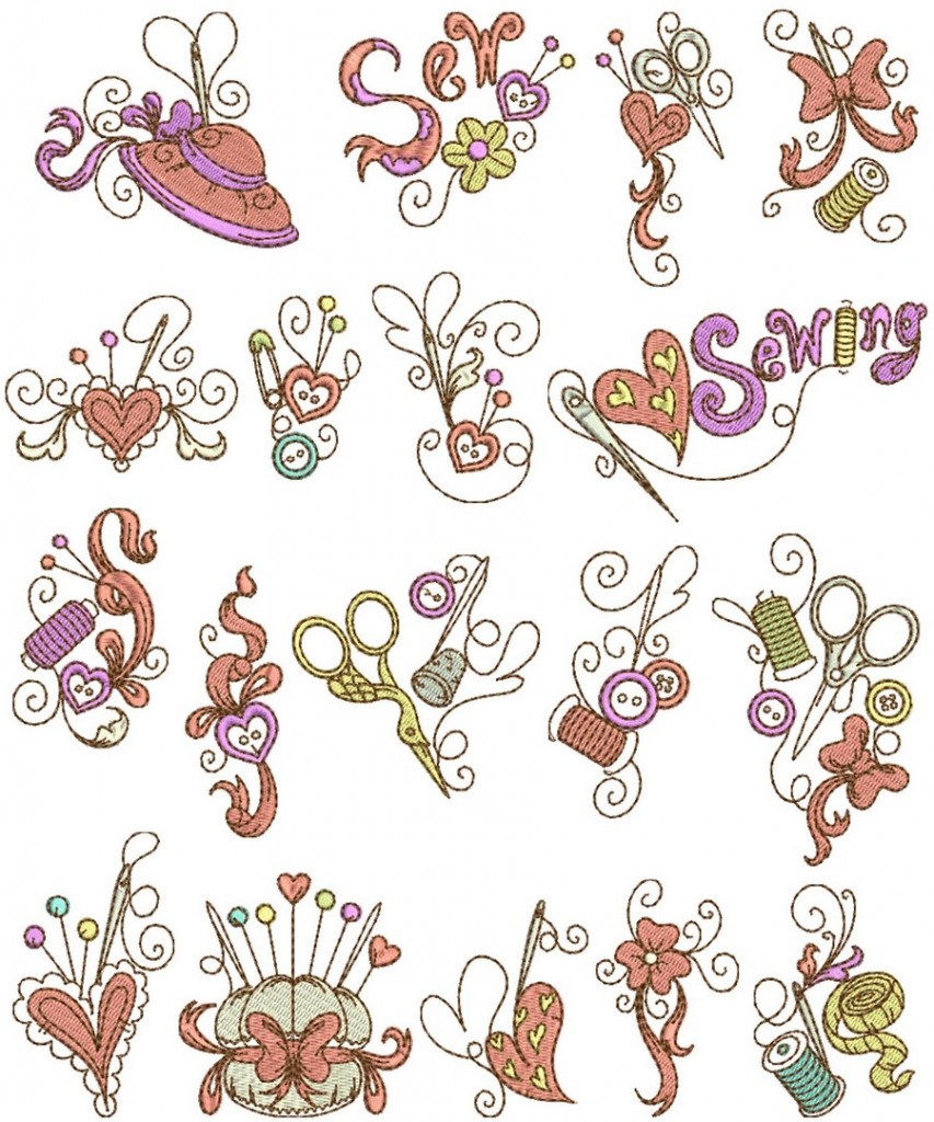Love Sewing Machine Embroidery Designs By Sew Swell