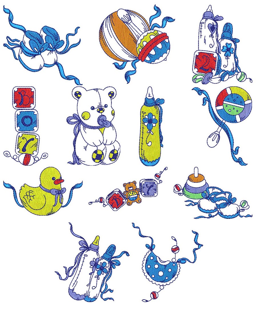Baby Boy Stuff Collection Machine Embroidery Designs By Sew Swell