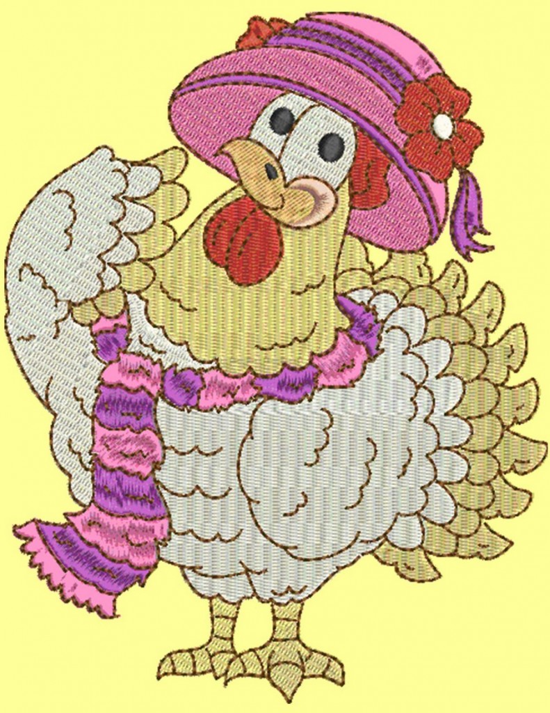 Chicken Friends Designs | Machine Embroidery Designs By Sew Swell