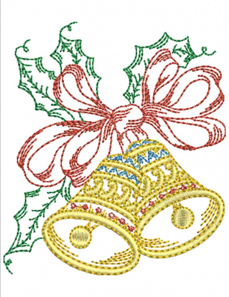 Christmas Bells Collection | Machine Embroidery Designs By Sew Swell