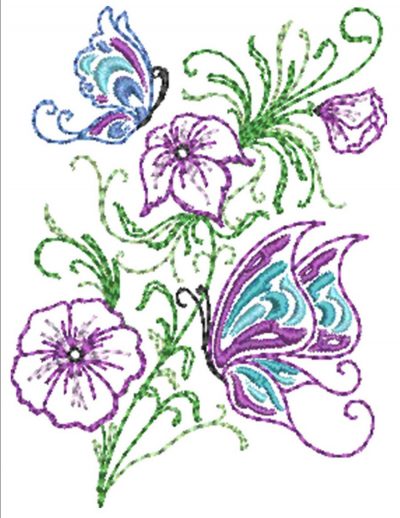 Floral Elegance Designs | Machine Embroidery Designs By Sew Swell
