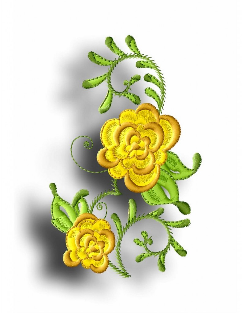 Perfect Posies Machine Embroidery Designs By Sew Swell