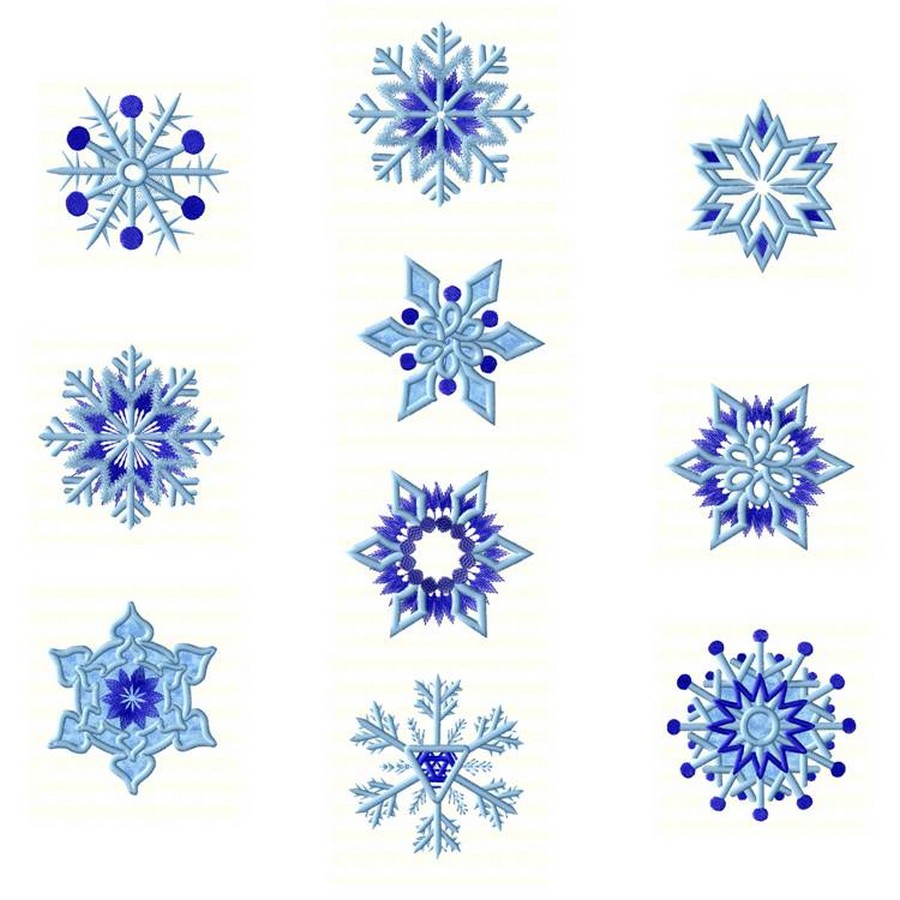 Snowflake Applique Machine Embroidery Designs By Sew Swell