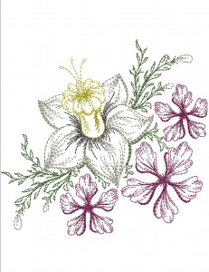Timeless Daffodil Designs | Machine Embroidery Designs By Sew Swell