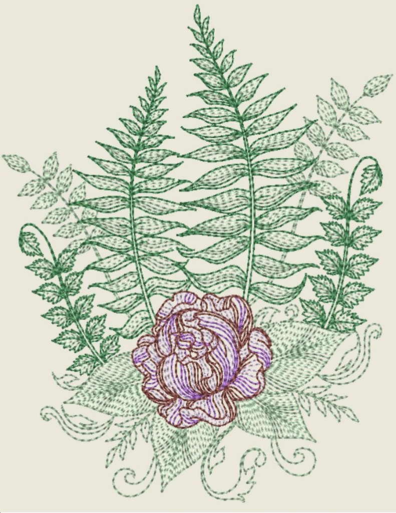 Cherished Ferns Collection Machine Embroidery Designs By Sew Swell