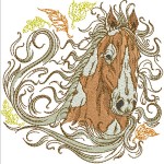 Spirit of The Stallion | Machine Embroidery Designs By Sew Swell