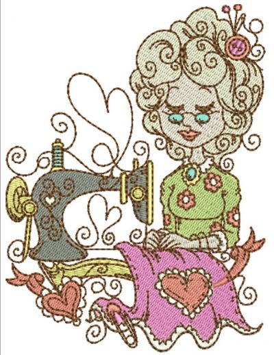 Love Grannies | Machine Embroidery Designs By Sew Swell