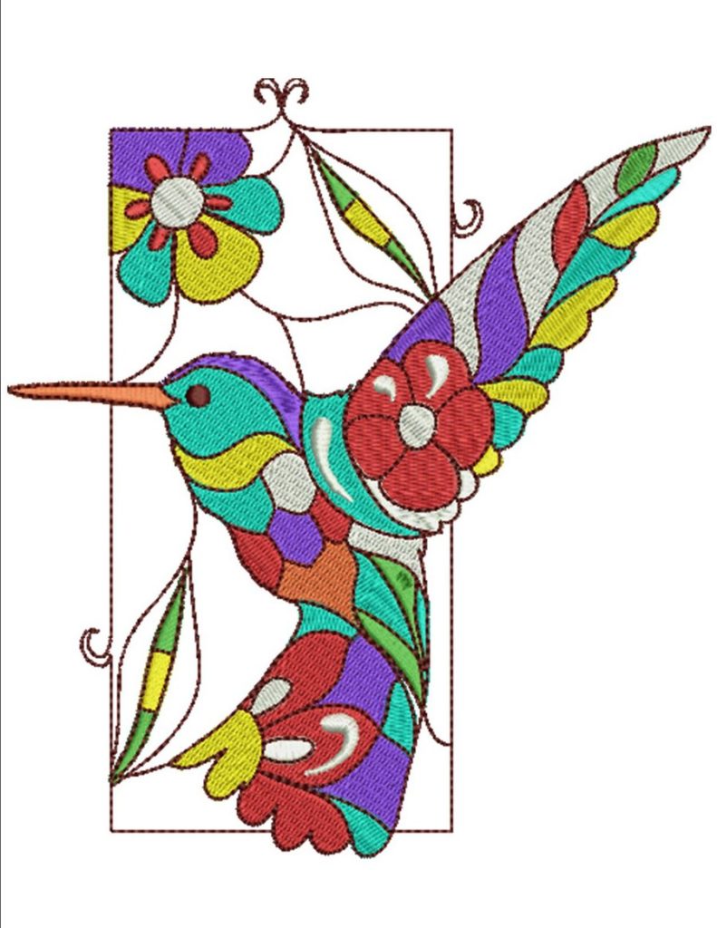 Stained Glass Windows Machine Embroidery Designs By Sew Swell
