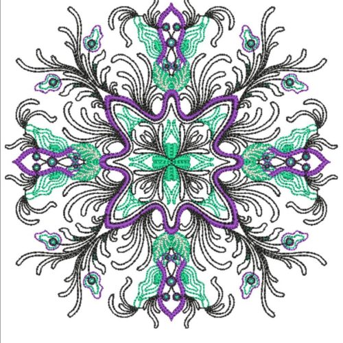 Rippling Aqua Blocks Machine Embroidery Designs By Sew Swell