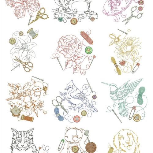 Sewing Notions Machine Embroidery Designs By Sew Swell
