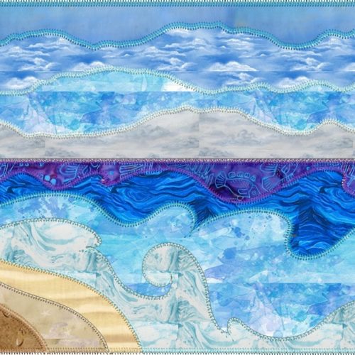 Seascape Project | Machine Embroidery Designs By Sew Swell