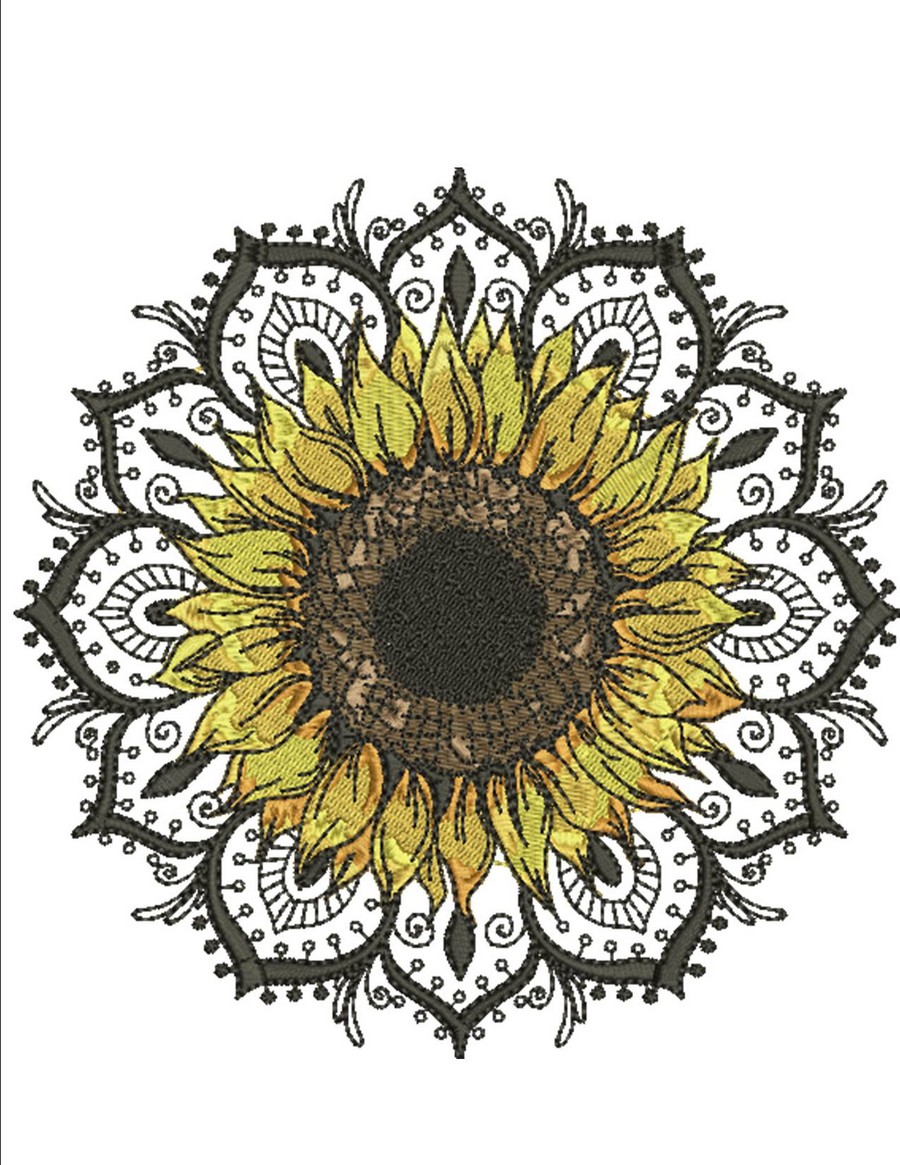 Download Mandala Flowers Machine Embroidery Designs By Sew Swell